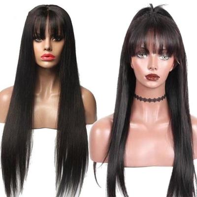 China Straight For Women Colored 360 Lace Frontal Wig Full HD Glueless Lace Wig, Natural Virgin Hair for sale