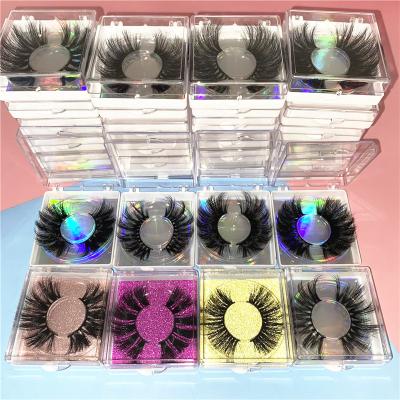 China Different Colored Eyelashes Mink Eyelashes False Color Lashes Purple Brown Blue Green Natural Red White Pink Yellow Eyelash Extensions for sale