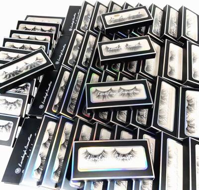 China Lon thick new style wholesale price 25mm mink 3d mink eyelashes eyelashes and high quality for sale