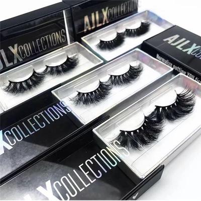 China 25mm Long Natural Mink Lashes Wholesale Magnetic Marble Factory Custom Eyelash 3d Eyelash Box Packaging Cases for sale