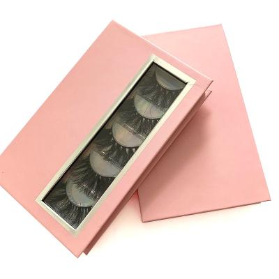 China High quality best selling 4 pairs lashes case eyelash boxes with tray lashes3d mink wholesale seller 25mm luxury for sale