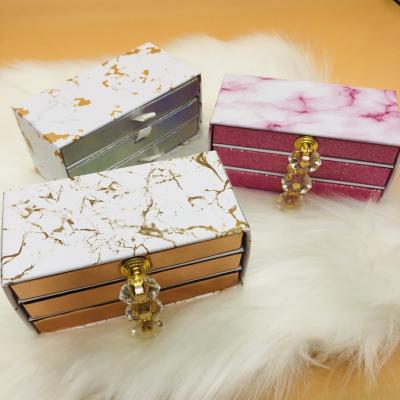 China Natural top selling 3d eye lashes private label mink eyelash with custom lash boxes for sale