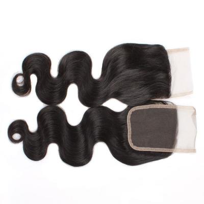 China 100% Raw Virgin Hair Weave Bundle 10A Grade Indian Hair Peruvian Straight Closure for sale