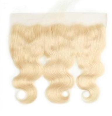 China Virgin Straight Human Hair Cuticle 613 Blonde Wholesale Price Wave Ear To Ear 13x4 Lace Frontal Closure for sale