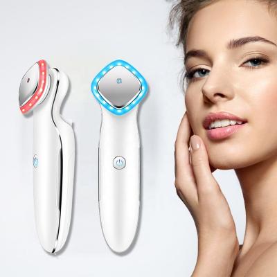 China Face Lift Best Selling Red Light Skin Rejuvenation Lifting Firm Activate Muscle Massager Anti Aging Facial Machine for sale