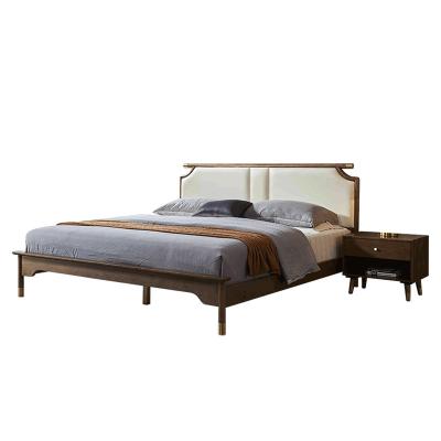 China Durable Solid Wood Modern Simple Multi Size Bed Bed Factory Direct Sale Bedroom Furniture for sale