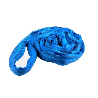 China Making Lifting Sling Factory Hot Sale Polyester Webbing Lift Flat Sling 3m 5ton for sale