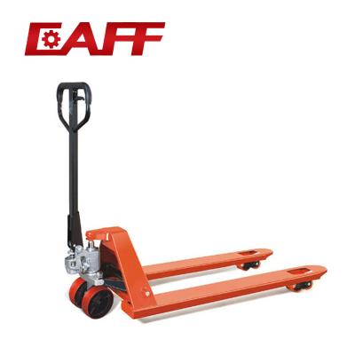 China Moving Goods 2ton Wheel Pallet Truck Hand Pallet Truck Nylon Hydraulic Pallet Jack for sale