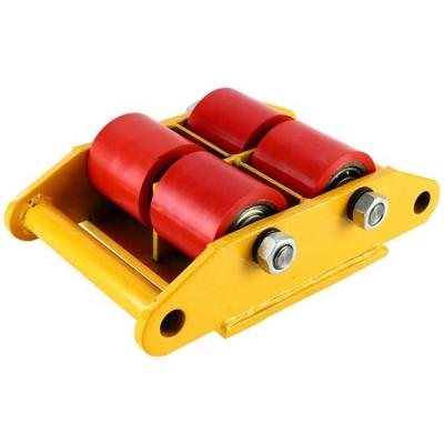 China Transporation CRA 6T Roller Skids Heavy Duty Motor Cargo Tank Trolley for sale