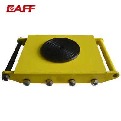 China CRA-12 Wheel Steel Cargo Transport Trolley Machinery Movable Skate for sale