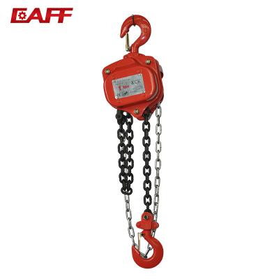 China HS-VT Electric Mining Chain Hoist /1 Ton Chain Hoist With Manual Trolley for sale