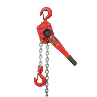 China Construction Site Lifter HSH-A 6Ton 3M Manual Lever Chain Block Lever Crane for sale