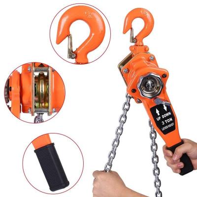 China Hand Operated Hoist Construction Hoist Equipment Chain Pulley Lever Mining Lifting Essential Crane In Japan for sale