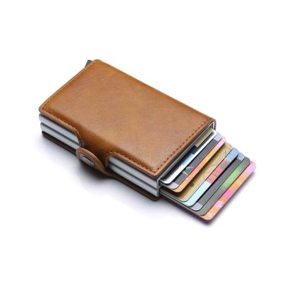 China Custom Waterproof / Waterproof Business Card Holder RFID NFC Blocking Magnetic ID Card Holder en venta