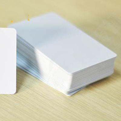 China Waterproof / Waterproof ID Card Printer Customized Printabale White Custom White RFID Blocking Card en venta