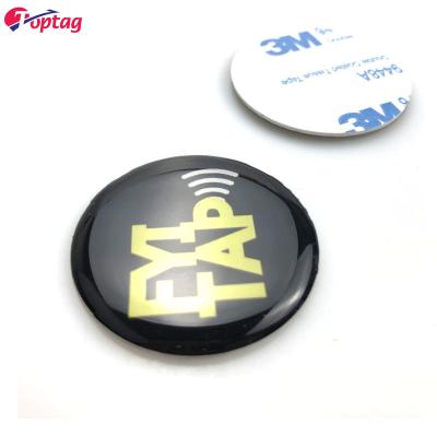 China Waterproof / RFID Waterproof Epoxy Customized Logo For Dog ID Tag Epoxy Tag For Animal Custom Printed for sale