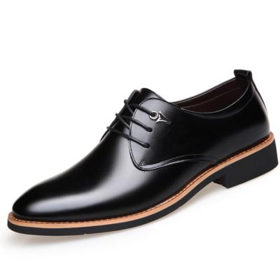 China Wholesale Price Factory Wholesale Price Men's Shoes Flat Formal Men's Leather Shoes for sale