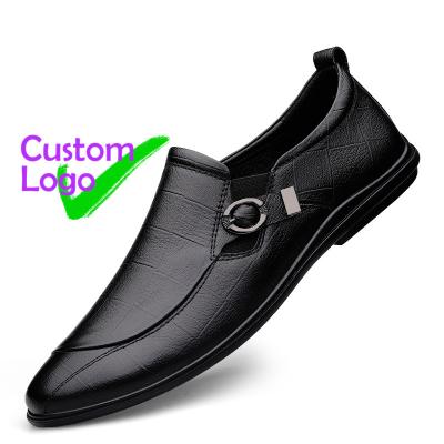 China Breathable Customized Shoes Men Leather Pure Leather Shoes Mens Leather Shoes For Men for sale