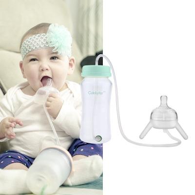 China Hands BPA Free Newborn Baby Bottle Free Self Feeding Bottle 250ml Colabyby PP for sale