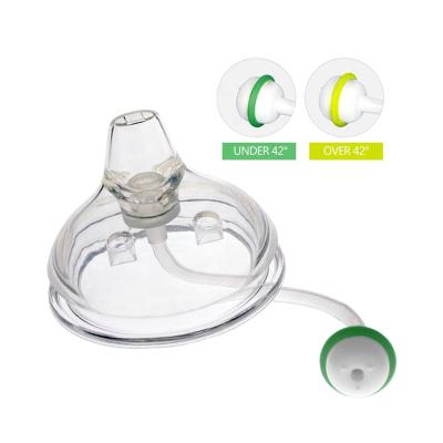 China BPA free 7cm caliber liquid silicone baby bottle spout sippy nipple for sale