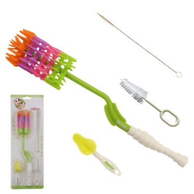 China Viable Bottle Cleaning Brush and Nipple Brush Kit for sale