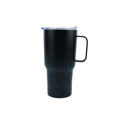 China 600ml Double Tumbler Mug Sustainable Wall Travel Car Mug Stainless Steel Insulated Coffee Mugs Mugs With Handle for sale