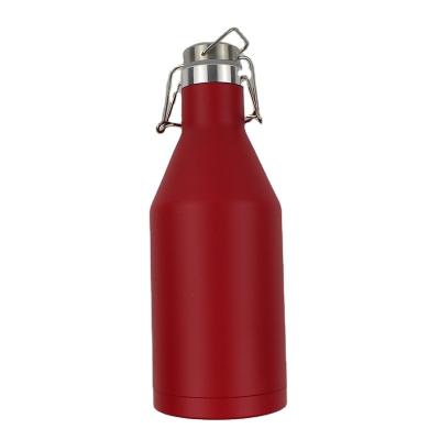 China Food Grade 64oz Stainless Steel Vibrator PORTABLE Unique Customized Water Bottle For Camping for sale