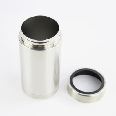 China Wholesale 400ml beer cola stainless steel vacuum box beverage beer can slim viable cooler insulated cooler for sale