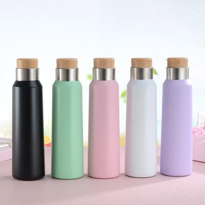 China New Design 780ml High Quality PORTABLE Thermos Bottle Stainless Steel Single Wall Water Bottle for sale