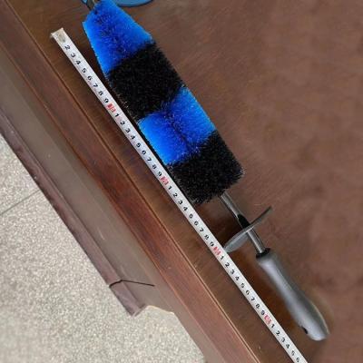 China Plastic Handle Car Tire Cleaning Brush Car Wheel Cleaning Rims Wash Brush China for sale