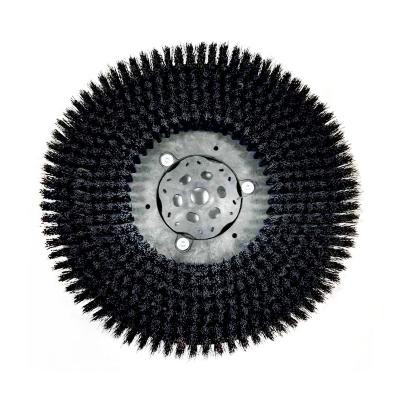 China Hotels Manufactured Anqing Floor Polisher Round Disc Floor Scrubber Cleaning Brush In China for sale