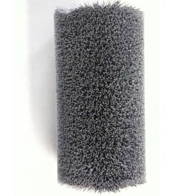 China Customized Size Cleaning Round Steel Wire / Abrasive Roller Brush China for sale