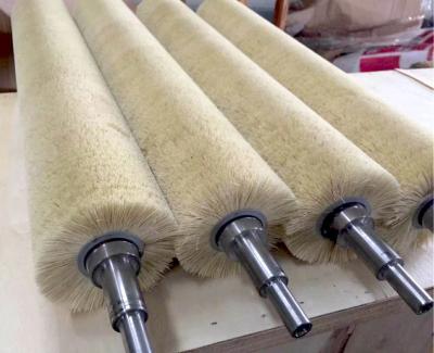 China New Style Industrial Sisal Cleaning Brush Cleaning Roller Polishing Wood Brush China for sale