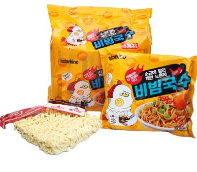 China Flavor Normal Hot Super Spicy Noodle Roasted Chicken Korean Fire Stir Fried Spicy Ramen Instant Noodles for sale