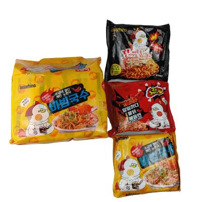 China Wholesale Normal Flavor Hot Super Spicy Noodle Roast Chicken Korean Factory Fire Stir Fried Spicy Ramen Instant Noodles for sale