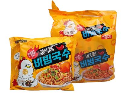 China Factory Wholesale Hot Spicy Turkey Chicken Noodles Korean Style Instant Noodles for sale