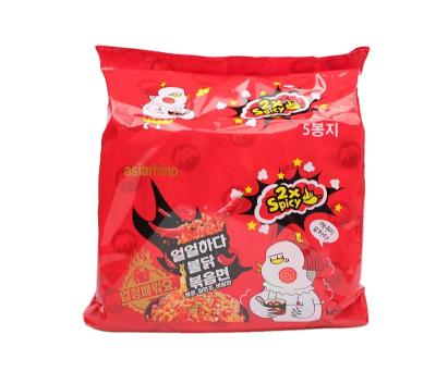 China Wholesale 2x Korean Instant Noodles Natural Spicy Korean Hot Chicken Ramen Noodles for sale