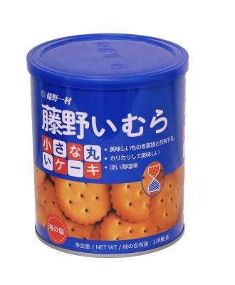 China Wholesale Chinese Healthy Delicious Sea Salt Glucose Snack Round Shape Japanese Cookie for sale