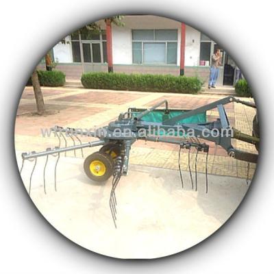 China Gather grass / RXHR2500 small hay hay rake / spread hay tedder / rotary hay rake for sale