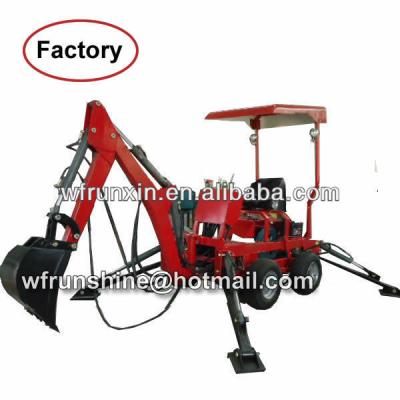 China Tractor Towable Backhoe With Diesel Engine Tractor Towable Backhoe With 22HP Diesel Engine for sale