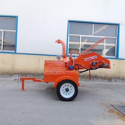 China DWC22 water-cooled diesel wood processor for sale