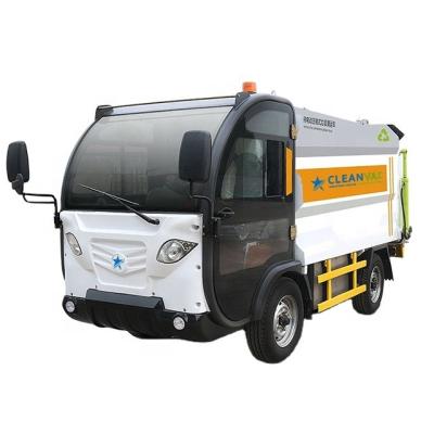 China Building Material Stores CLEANVAC Waste Collected Vehicle Trash Road Washing Sweeping Truck for sale