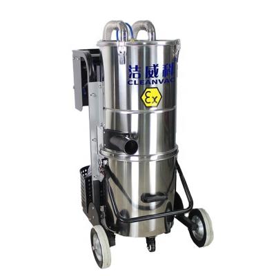 China Dust Collect CLEANVAC ATEX Certification Explosion Protection Pneumatic Industrial Vacuum Cleaner for sale