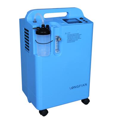 China Newest Plastic Wholesale Price For 5L5lpm Home Adjustable Oxygen Concentrator Portable O2 Oxygen Making Machine for sale