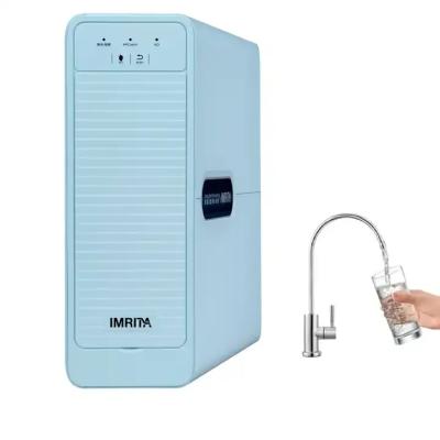 China Strong Alkaline 800GPD Boost Water RO Water Purifier with PPC RO CTO Filter for sale