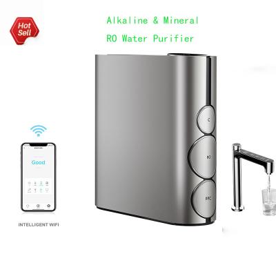 China IMRITA Tankless 800 GPD Water Filter Alkaline Mineral Water Reverse Osmosis RO System Water Purifier For Home Use for sale