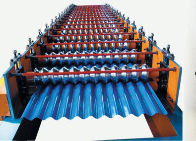 China corrugated glazed roof machine for sale