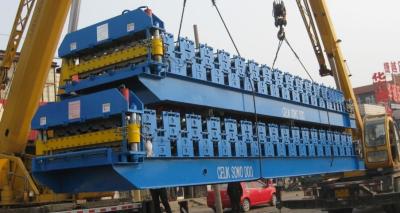 China roof plate double layer forming machine for sale