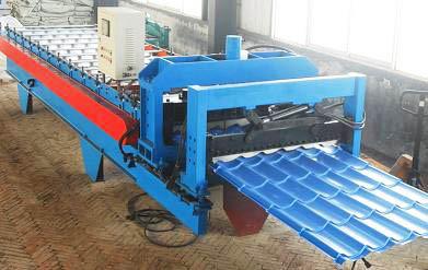 China antique glazed tile roof machinery for sale