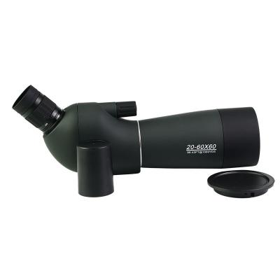 China High Power 20-60X60 Civilian Bird Watching Telescope Waterproof Long Range Telescope Spotting Spots For Hunting for sale